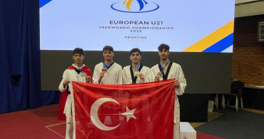Milli Tekvandocular Avrupa Ümitler Şampiyonası'nda Zirvede