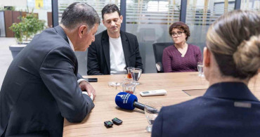 Minguzzi Ailesi'nden Başkan Tugay'a Ziyaret