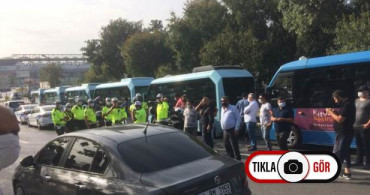 Minibüsçüler Eylemde! Taksi Olmak İstiyorlar