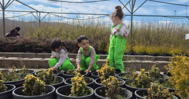Minik Öğrenciler Elazığ'da Fidanlıkta Doğayla Buluştu