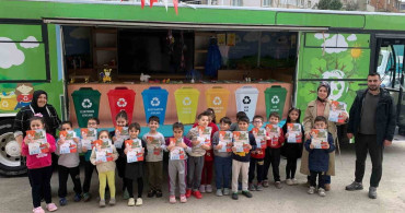 Minik Öğrencilere Sıfır Atık Eğitimi Verildi