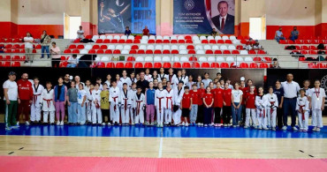 Minik taekwondocular batı grubu seçmelerinde ter döktü