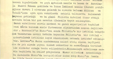 MİT, Arabistanlı Lawrence İle İlgili Gizli Belgeyi Açıkladı