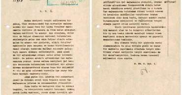 MİT'ten 1940 Yılına Ait Şüpheli Takip Belgesi Paylaşıldı