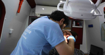 Mobil ağız ve diş sağlığı klinikleri Çine’de hizmet vermeye başladı