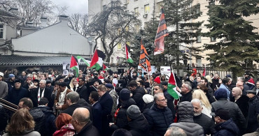 Moskova'da Filistin Halkıyla Dayanışma Etkinliği