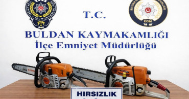 Motorlu Testere Hırsızlığı; İki Şüpheli Tutuklandı