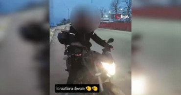 Motosiklet Hırsızlığına Yüzde 100 Cevap: Sosyal Medyada Kendini İfşa Etti