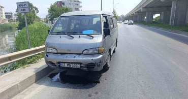 Motosiklet Kazası: Yağ Dökülen Yolda Yaralanan Sürücü Hastaneye Kaldırıldı
