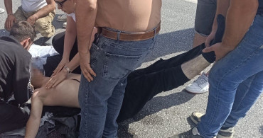 Motosiklet kazasında iki çocuk ağır yaralandı