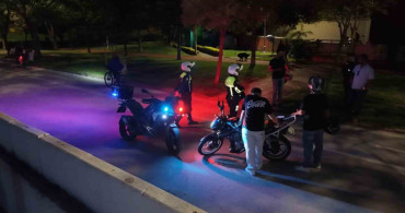 Motosiklet Sürücülerine Caddebostan'da Cezai İşlem