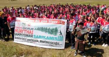 Muay Thai Sporcularından Sarıkamış Şehitlerine Saygı Yürüyüşü