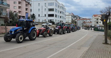 Mudanya'da Çiftçiler Arazi Satışını Protesto Etti