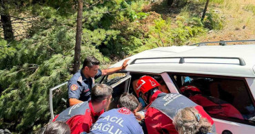 Muğla-Denizli karayolunda kaza: 2 yaralı