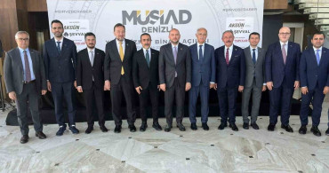 Muğla MÜSİAD, Denizli şubesinin yeni hizmet binası açılışına katıldı