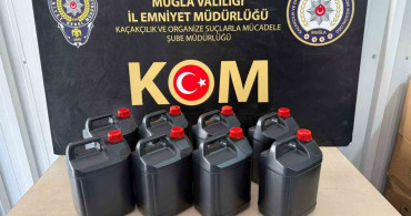 Muğla'da Bayram Öncesi Sahte Alkol Operasyonu