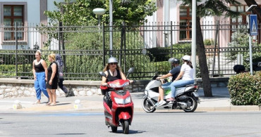 Muğla'da bir ayda 1641 motosiklet trafiğe çıktı