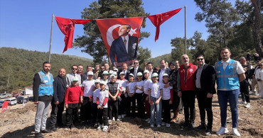 Muğla'da Fidan Dikim Etkinliği Gerçekleştirildi