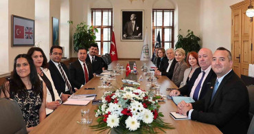 Muğla'da İngiltere Büyükelçisi Jill Morris ile Görüşme