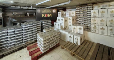 Muğla'da Kaçak İçki Operasyonu: 28 Bin 896 Şişe Ele Geçirildi