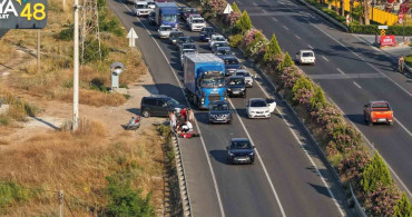 Muğla’da motosiklet kazası: 1 kişi hafif yaralandı