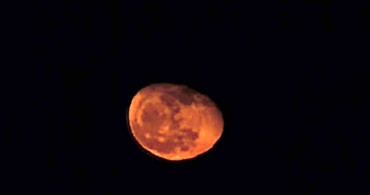 Muğla'da Nadir Görülen 'Kanlı Ay' Tutulması