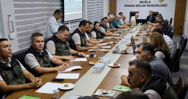 Muğla'da orman yangınlarıyla mücadele için tedbirler değerlendirildi
