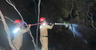 Muğla’da ormanlık alandaki yangın, hızlı müdahale ile büyümeden söndürüldü