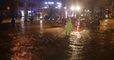 Muğla'da Sağanak Yağış Etkisini Gösterdi
