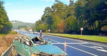 Muğla'da Trafik Kazası: 1 Ölü, 1 Yaralı