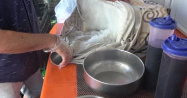 Muğla’da yaz sıcaklarında kar helvası geleneği sürüyor