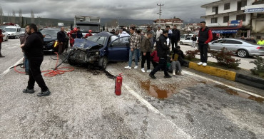 Muğla'da Zincirleme Trafik Kazası: 4 Yaralı