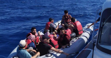 Muğla'nın Bodrum İlçesinde 11 Düzensiz Göçmen Yakalandı