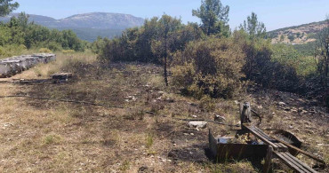 Muğla'nın Menteşe ilçesinde orman yangını kontrol altına alındı