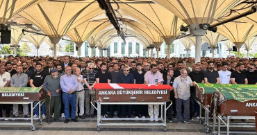 Mühimmat sahasındaki patlamada hayatını kaybeden işçi Ankara’da toprağa verildi