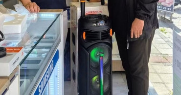 Muhtardan mahalle sakinlerine ücretsiz ses sistemi hizmeti