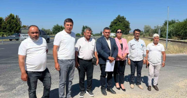 Muhtarlardan Karayollarına Refüj Tepkisi