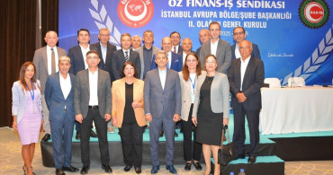 Mümin Evren, Öz Finans İş Sendikası İstanbul Avrupa Bölgesinin Başına Yeniden Geçti