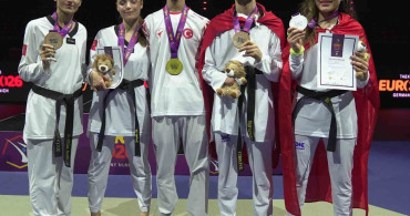 Münih’te Milli Taekwondocular 5 Madalya Kazandı