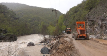 Munzur Taşkını Sonrası Ulaşım Yeniden Sağlandı