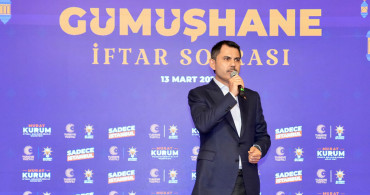Murat Kurum İstanbul'daki Gümüşhanelilere seslendi: Kimse şüphe etmesin, milletimizin derdine derman olmak için 1 Nisan’ı bekliyoruz