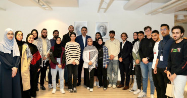 Murat Kurum’dan anlamlı ziyaret: Filistin öğrenciler ile bir araya geldi