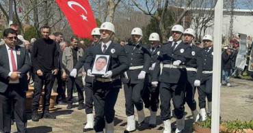 Muratlı'da Emekli Gazi Polis Memuruna Veda
