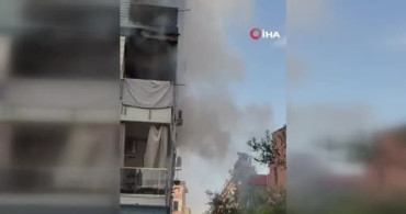 Muratpaşa'daki apartmanda yangın paniği: 10 kişi kurtarıldı