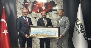 MÜSİAD Genel Başkanı Özdemir Niğde'de