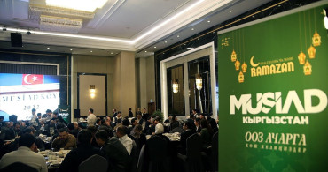 MÜSİAD Kırgızistan'da İftar Programı Düzenledi