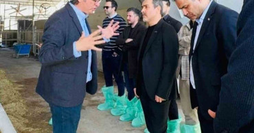 MÜSİAD Muğla Şube Başkanı Aykaç'tan Örnek Çiftlik Ziyareti