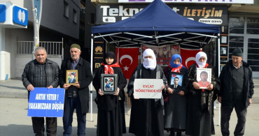 Muş'ta Evlat Nöbeti Devam Ediyor