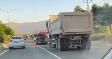 Muş'ta İl Özel İdaresi'ne ait araç takla attı: 1 yaralı