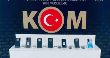 Muş'ta Kaçak Cep Telefonu Operasyonu